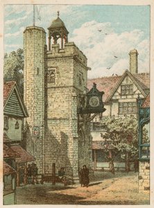南肯辛顿国际健康展，1884年：全圣器，染色，伦敦 作者 英语学校