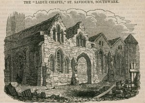 Ladye教堂，St Saviors教堂，Southwark，萨里 作者 英语学校
