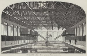 The Lambeth Baths (engraving) 作者 英语学校