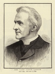 The Late Canon Liddon (engraving) 作者 英语学校
