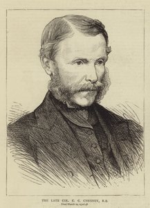 The Late Colonel C C Chesney, RE (engraving) 作者 英语学校