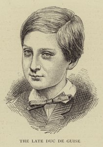 The Late Duc de Guise (engraving) 作者 英语学校