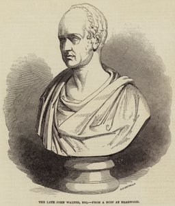 The Late John Walter, Esquire, from a Bust at Bearwood (engraving) 作者 英语学校