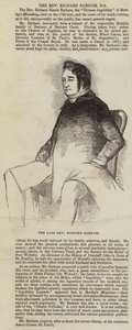 The Late Reverend Richard Barham (engraving) 作者 英语学校