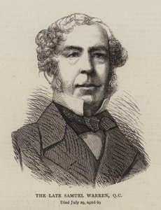The Late Samuel Warren, QC (engraving) 作者 英语学校