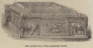 The Layard Box (engraving) 作者 英语学校