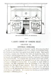来自Isetella Mary Beeton（1836-65）的“Beeton家庭管理书”第十一章的Leamington Stove或Kitchener 作者 英语学校