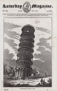 比萨斜塔（雕版画 作者 英语学校