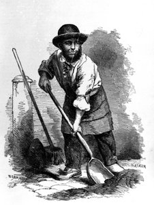 伦敦清道夫，伦敦劳工和伦敦穷人的插图，亨利梅休，1840年代 作者 英语学校