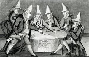 The Macaroni Cauldron，由M. Darly出版，1772年（mezzotint） 作者 英语学校