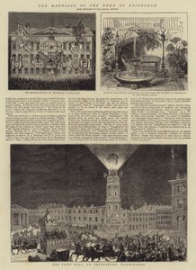 The Marriage of the Duke of Edinburgh (engraving) 作者 英语学校
