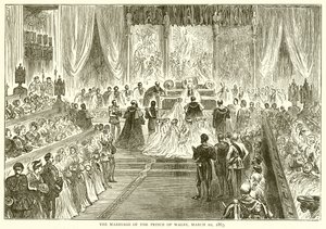 威尔士亲王的婚姻，1863年3月10日 作者 英语学校