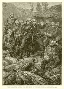 1879年，祖鲁兰的Rorkes漂移防御后的早晨 作者 英语学校