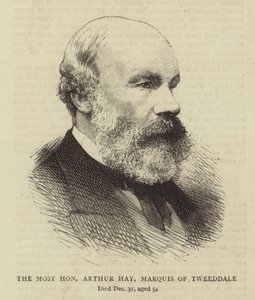 The Most Honourable Arthur Hay, Marquis of Tweeddale (engraving) 作者 英语学校