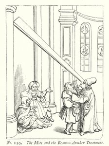 The Mote and the Beam, Another Treatment (engraving) 作者 英语学校