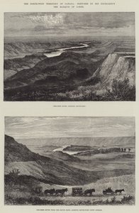 加拿大西北地区（版画） 作者 英语学校