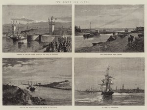 北海运河（雕版画 作者 英语学校