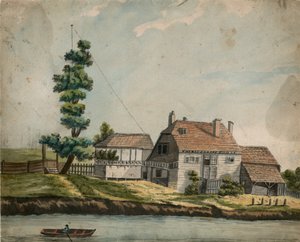The Old Eeel Pie House，巴特西（wc在纸上） 作者 英语学校
