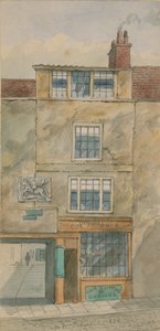 The Old George Inn，1854年，伦敦雪山（纸上写着） 作者 英语学校