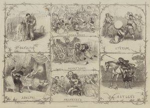 The Pantomimes (engraving) 作者 英语学校