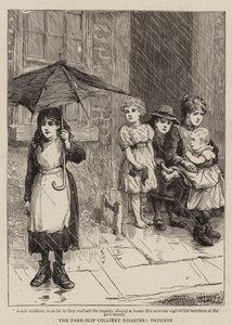 Park-Slip 煤矿灾难，孤儿（版画） 作者 英语学校