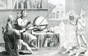 Parlmt。溶解，或者，魔鬼转移算命先生，由G.特里雕刻，大约1774年 作者 英语学校