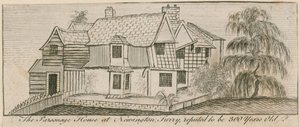 萨里郡纽因顿的牧师住宅，据说已有300年的历史 作者 英语学校