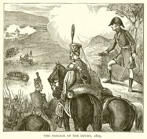 杜罗的通道，1809年 作者 英语学校