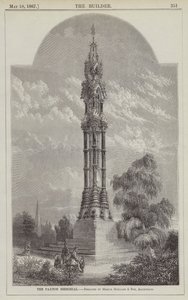 帕克斯顿纪念馆，由Messrs Goddard and Son, Architects设计（雕刻）。 作者 英语学校