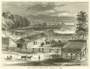 1750年，蒂伯恩死刑地点 作者 英语学校