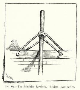 The Primitive Rowlock, Eskimo 杠杆装置（光刻） 作者 英语学校