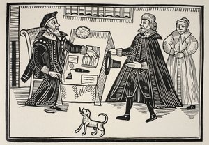 The Proctor and Parator，1641年关于精神法院滥用和侮辱的道路标题页 作者 英语学校