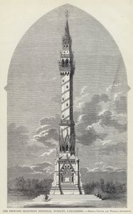 The Proposed Ellesmere Memorial, Worsley, Lancashire (engraving) 作者 英语学校