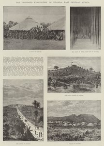中非东部乌干达撤离计划（版画） 作者 英语学校