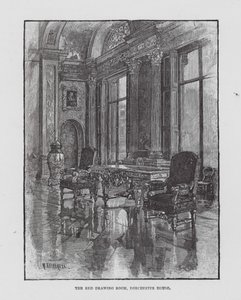红色客厅，多尔切斯特宫（平版） 作者 英语学校