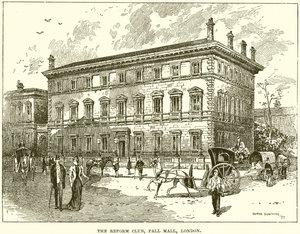 改革俱乐部，Pall Mall，伦敦 作者 英语学校