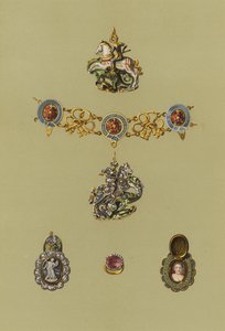 苏格兰摄政王，摄政王的次要条款（chromolitho）。 作者 英语学校