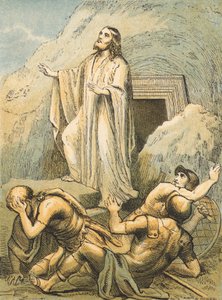The Resurrection (coloured engraving) 作者 英语学校