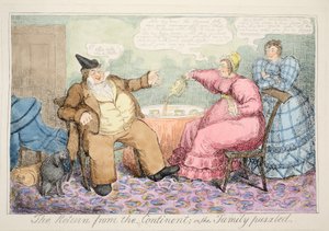 The Return from the Continent or the Family Puzzled, pub. 1835 作者 英语学校