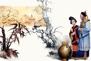 谜语。中国宫廷魔术师将王子变成花瓶。 作者 英语学校