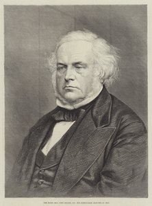 The Right Honourable John Bright, MP for Birmingham, elected in 1857 (engraving) 作者 英语学校