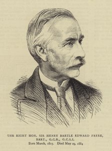 尊敬的Henry Bartle Edward Frere爵士，男爵，GCB，GCSI 作者 英语学校
