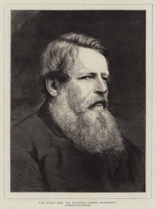 The Right Honourable Stafford Henry Northcote (engraving) 作者 英语学校