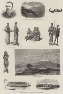皇家地理学会东非探险队（版画） 作者 英语学校