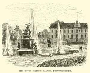 皇家颐和园，Drottningholm 作者 英语学校