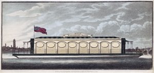 The Royal Waterloo Bath, pub. 1819 (colour engraving) 作者 英语学校
