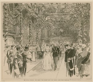 皇家婚礼，1896年7月23日 作者 英语学校