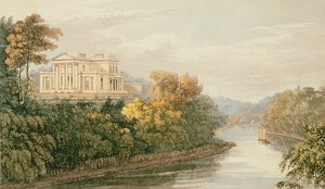 来自Ackermanns艺术资料库的GB Greenough Esq。，Regents Park的座位，发表于c.1826 作者 英语学校
