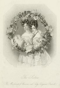 姐妹们，Abercorn的侯爵夫人和Georgiana Russell夫人 作者 英语学校