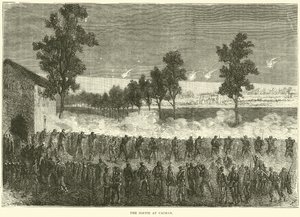 1870年10月在Cachan的The Sortie 作者 英语学校